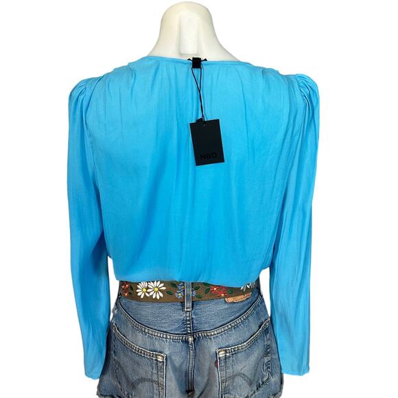 NBD Blue Women's Top - Picture 7 of 9